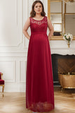 Elegant Long Maternity Maxi Dress With Lace For Sale