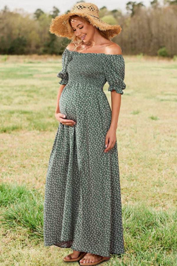 Cheap Solid Chiffon Sleeveless Maternity Maxi Dress – Glamix Maternity