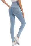 Maternity Jeans Over The Belly Slim Stretchy High Waist Denim Skinny Pants