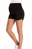 Pregnancy Activewear Over Bump Workout Maternity Run Shorts