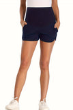 Pregnancy Activewear Over Bump Workout Maternity Run Shorts