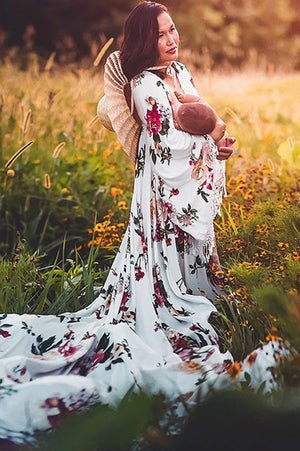Buy Floral Print Maternity Dress