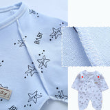 [0M-3M] High-Quality Newborn Baby Adjustable Elastic Romper