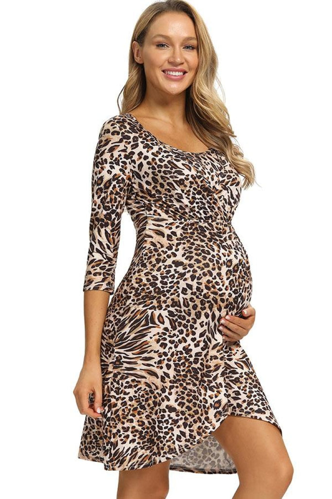 Soft Labor Delivery Nursing Nightgown Maternity Dress – Glamix