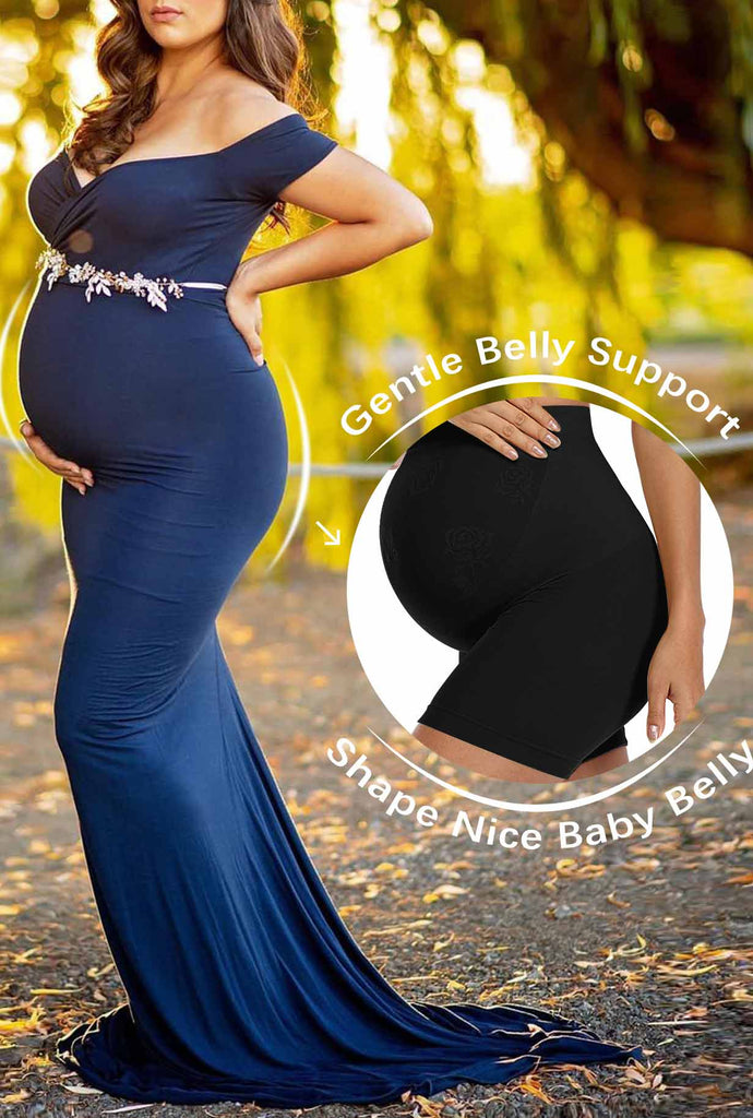 Maternity Shapewear Seamless Belly Support Panties – Glamix Maternity