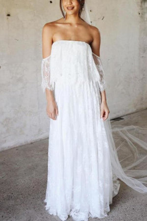 White Off-the-shoulder Bodysuit Maternity Photoshoot Dress – Glamix  Maternity
